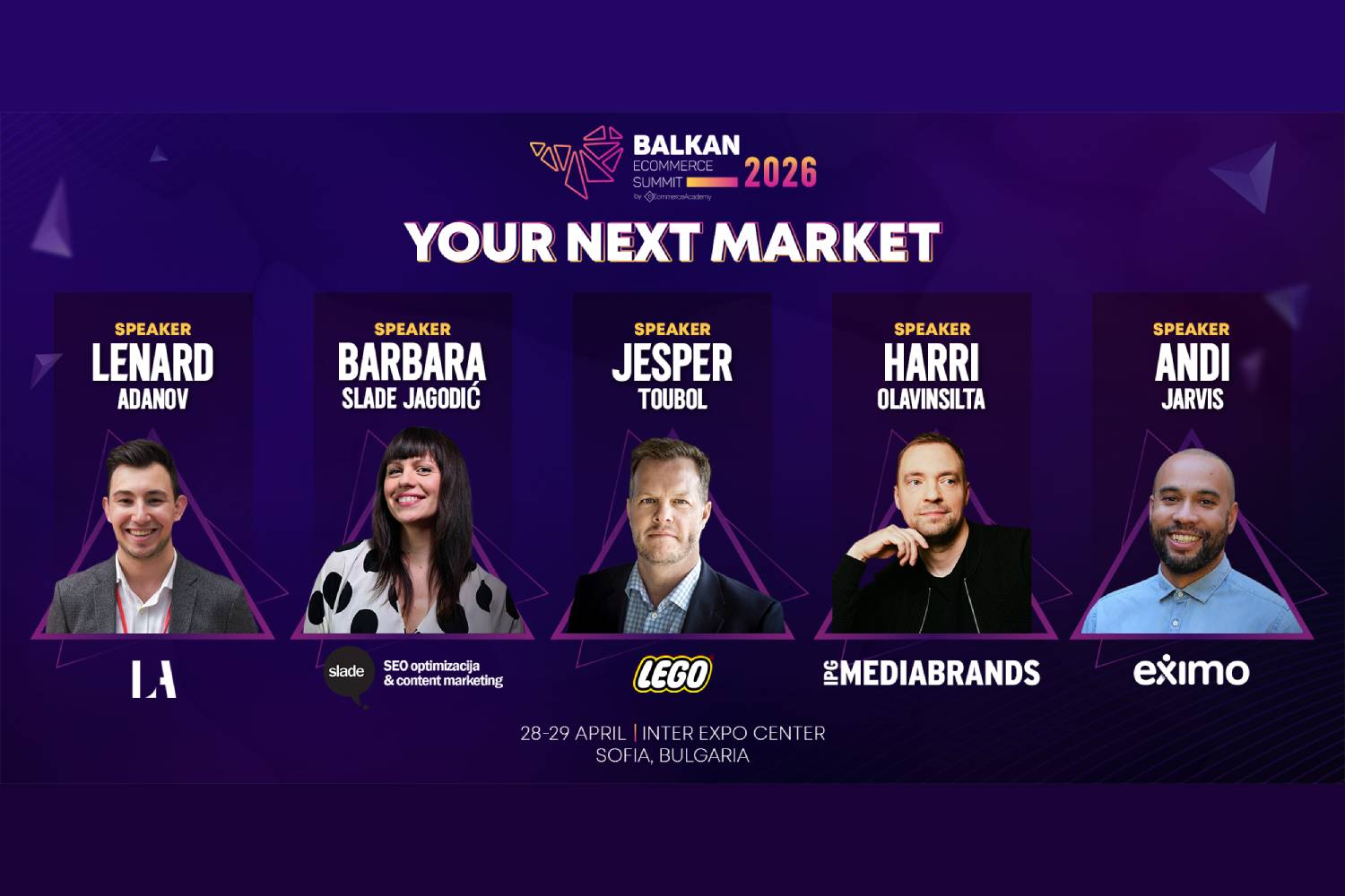 Днес официално стартираха продажбите на Early Bird билети за Balkan eCommerce Summit 2026 Днес официално стартираха продажбите на Early Bird билети за Balkan eCommerce Summit 2026